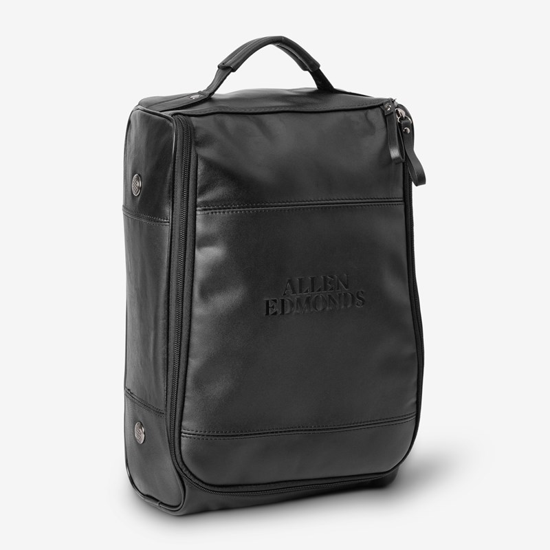 Travel Shoe Bag in Black