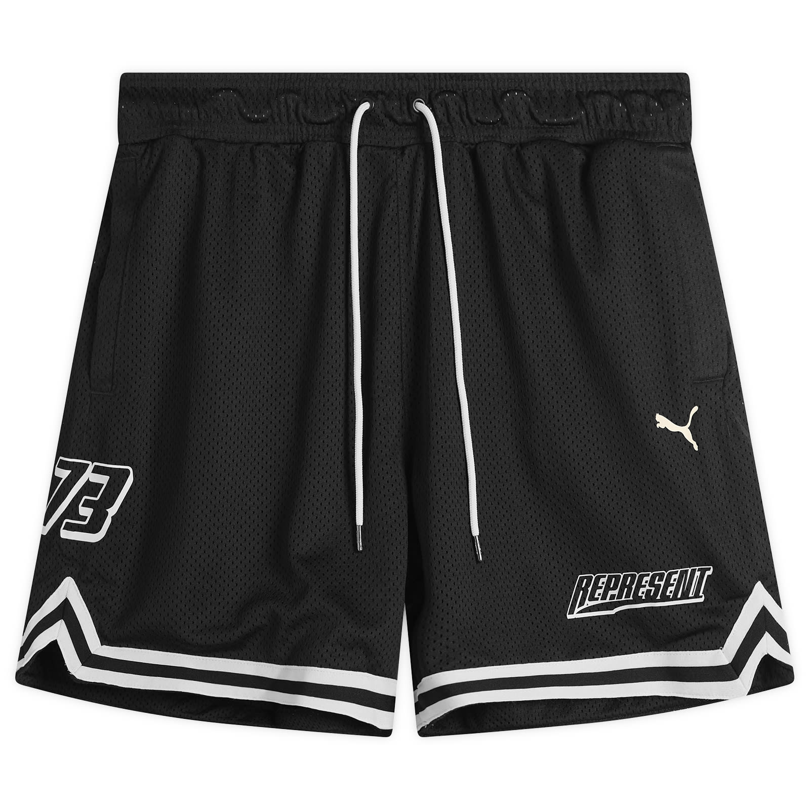 Men's x Represent Graphic Shorts in Men's Black