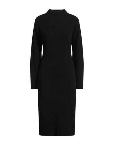 Woman Midi dress Black Size M Cashmere