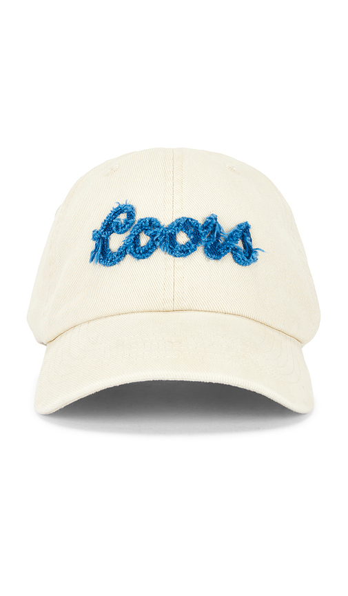 The Laundry Room Coors Denim Papa Cap in Bone. a