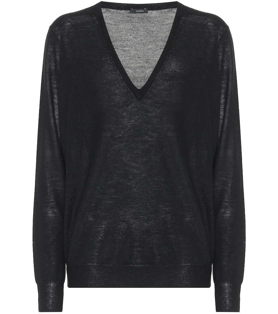 Cashair cashmere V-neck sweater