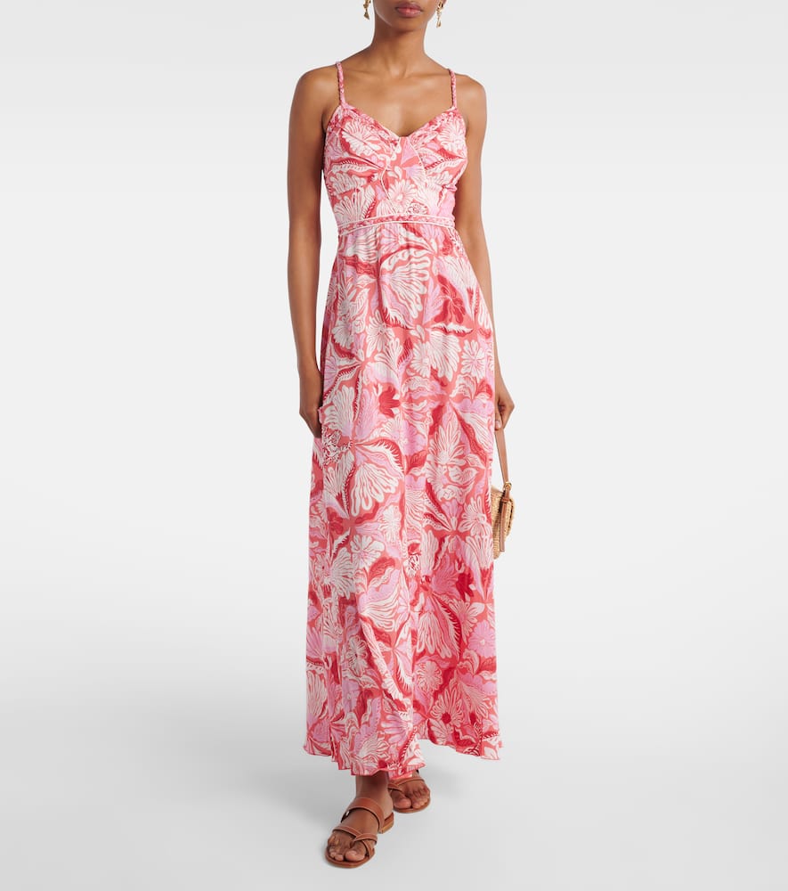 Cara floral maxi dress