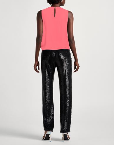 Patrizia Pepe Woman Top Coral Size 4 Viscose