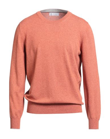Man Sweater Rust Size 36 Cashmere