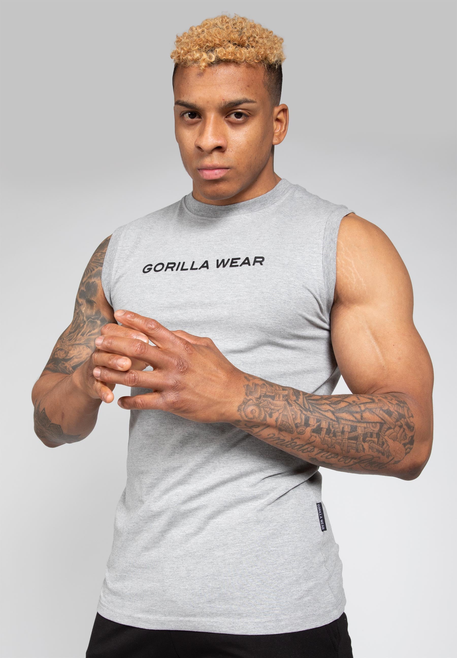 Sorrento Sleeveless T-Shirt - Gray
