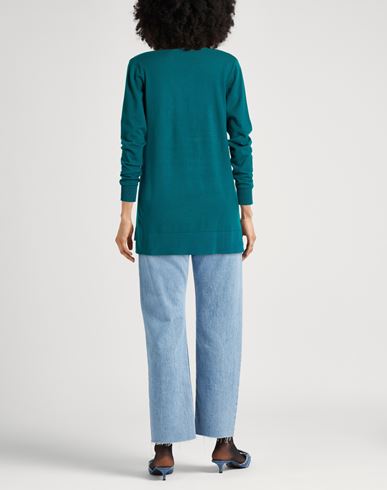 Woman Cardigan Deep teal Size XS Polyester, Viscose, Acrylic, Polyamide, Elastane