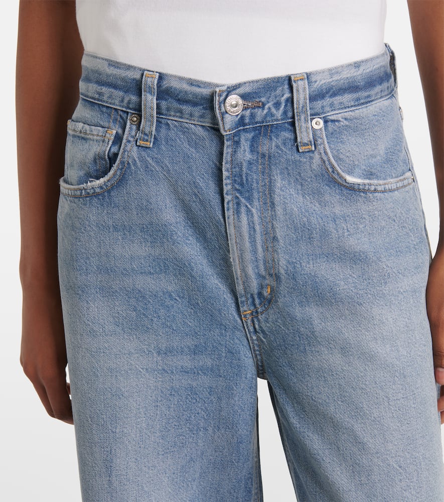 Paloma mid-rise wide-leg jeans