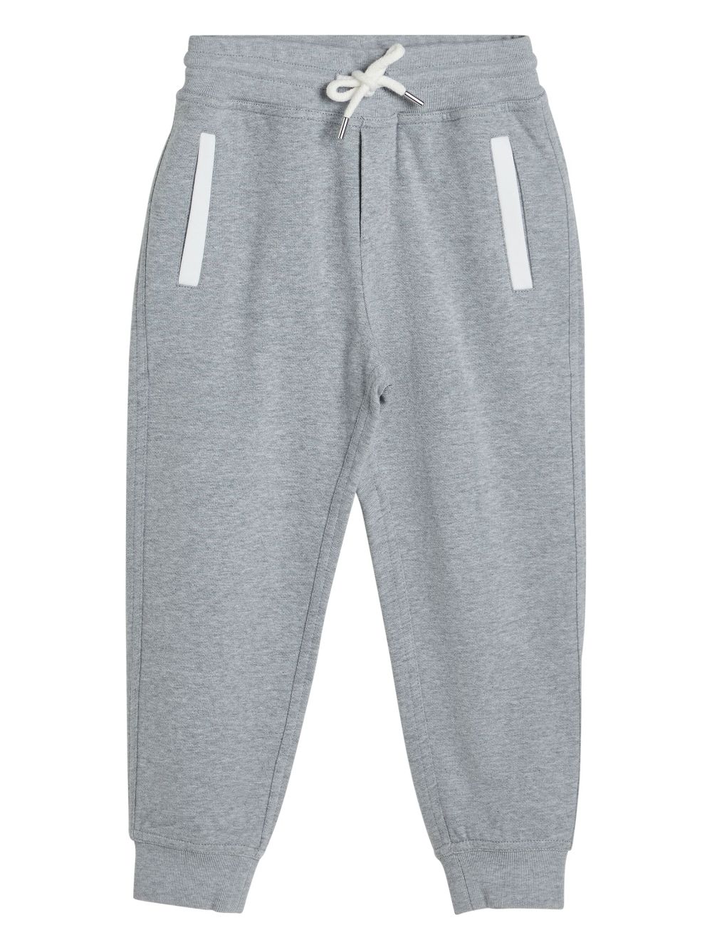 Drawstring-waist track pants - Grey