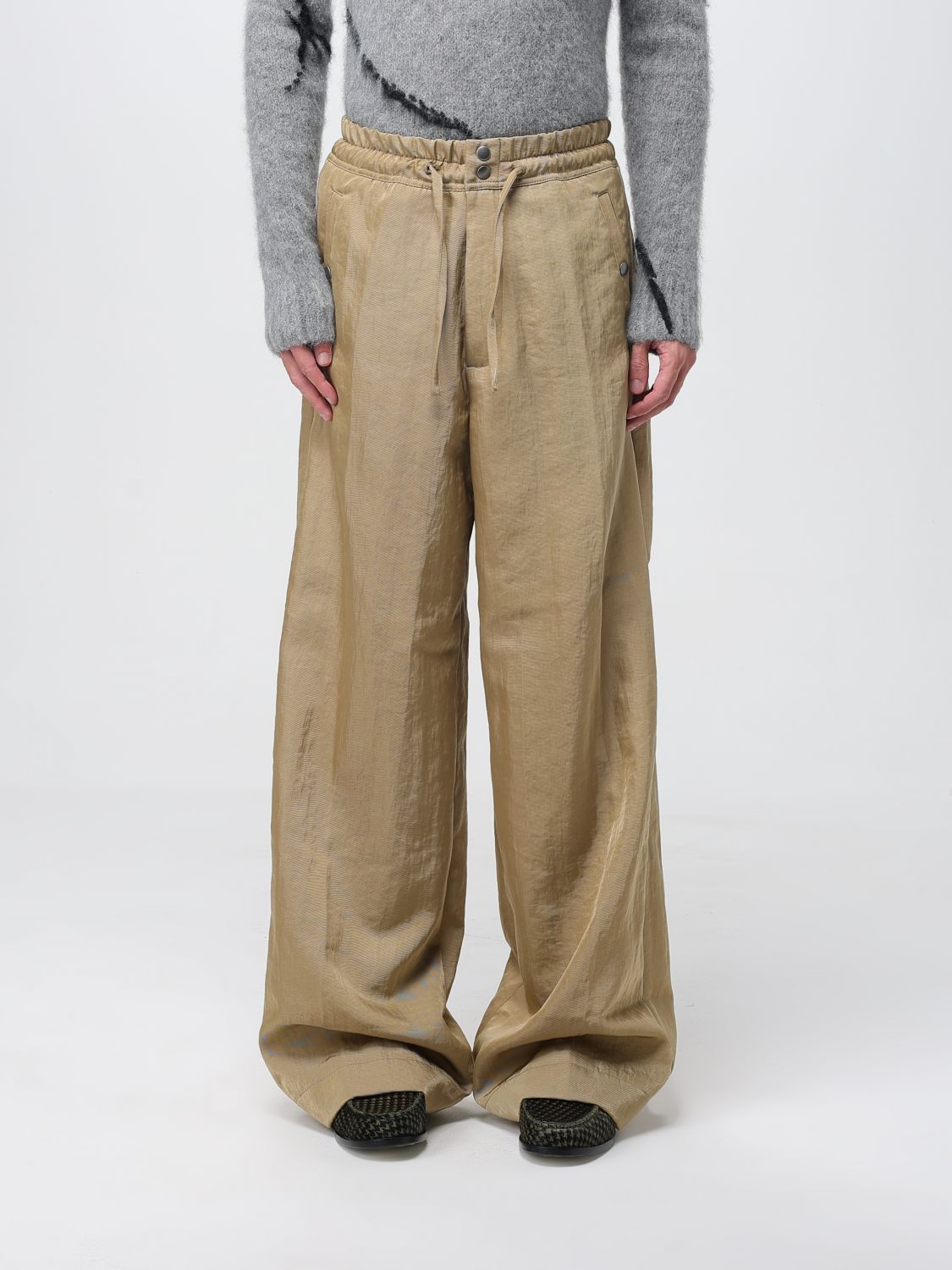 Pants Men color Beige
