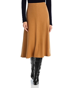 Boushra Wool Midi Skirt