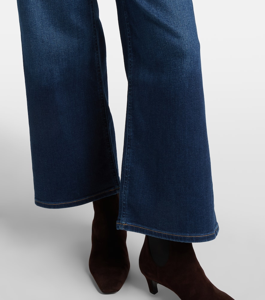 Lyra cropped wide-leg jeans