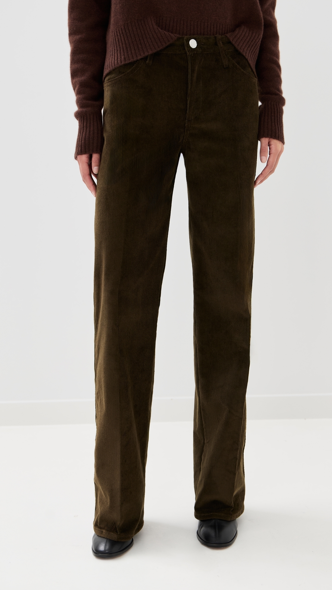 Vintage Wide Leg Corduroy Pants Americano