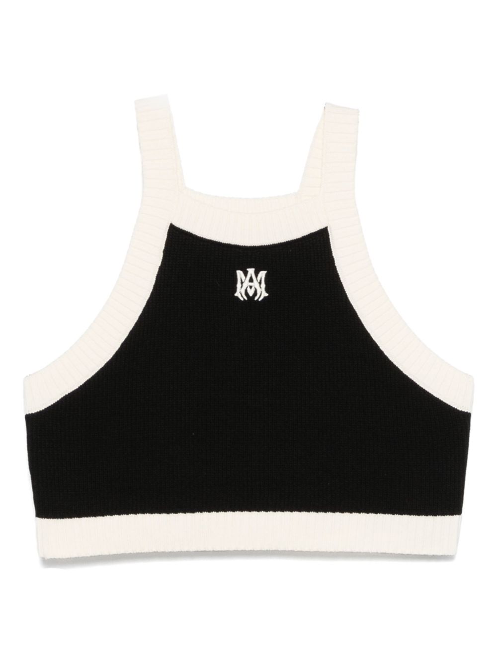 Ma cropped tank top - Black