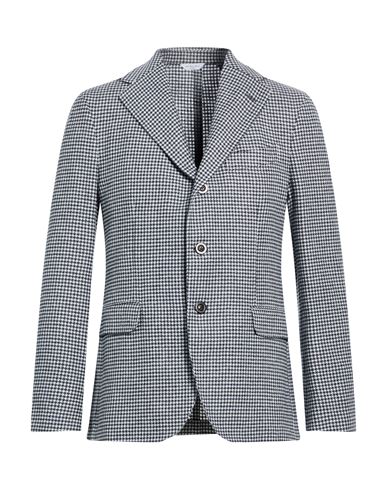 Man Blazer Navy Size 40 Wool, Polyester, Polyamide