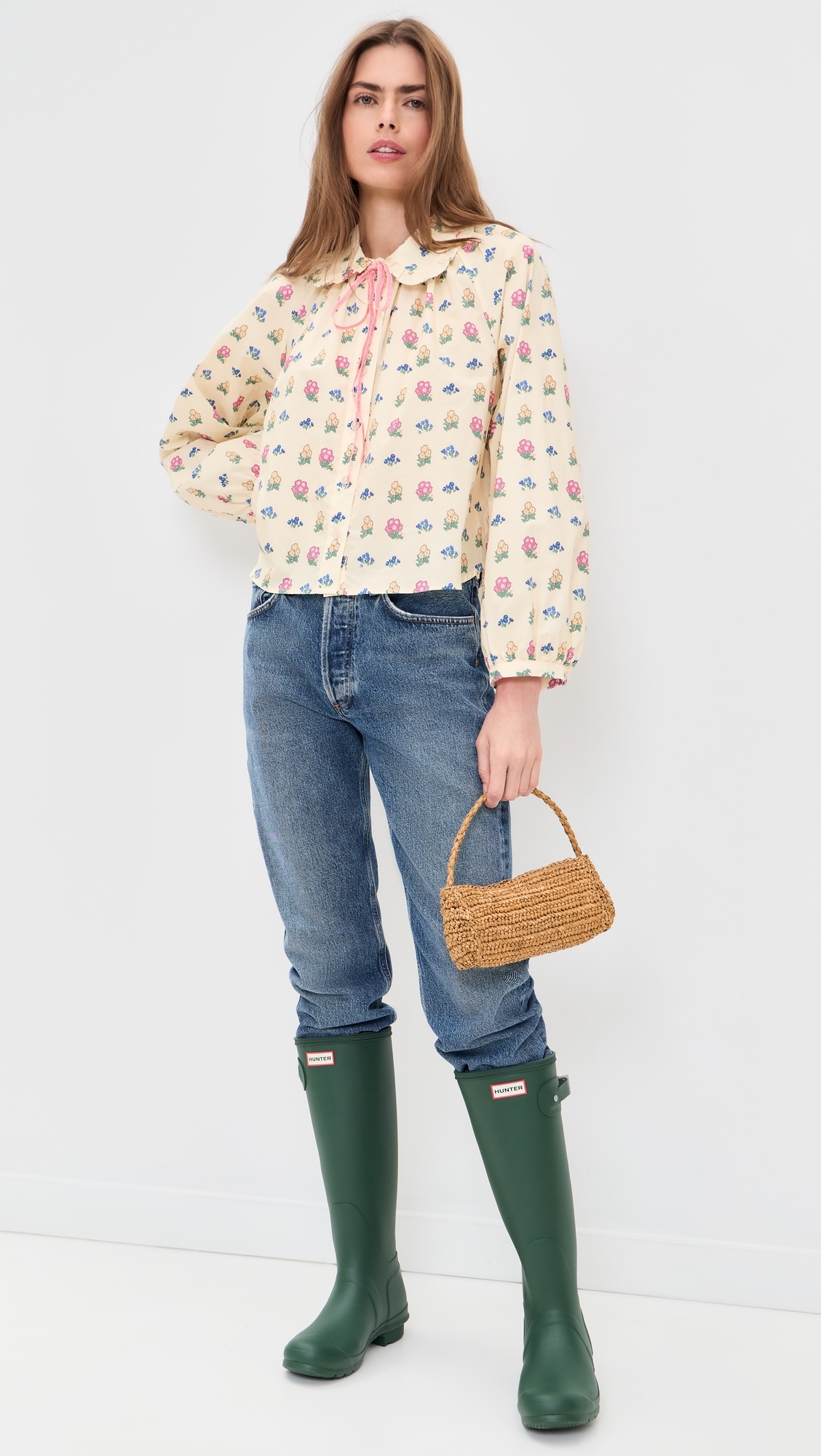 Wimbledon Top Ivory Garden