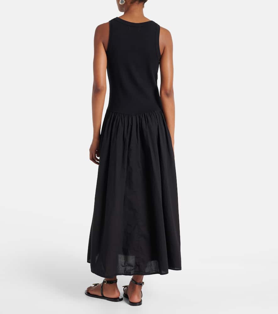 Amelia cotton-blend maxi dress