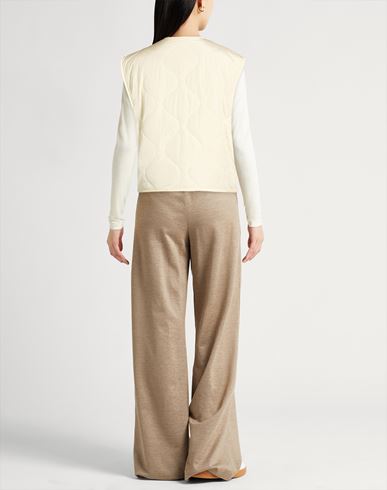 Woman Vest Ivory Size M Polyamide