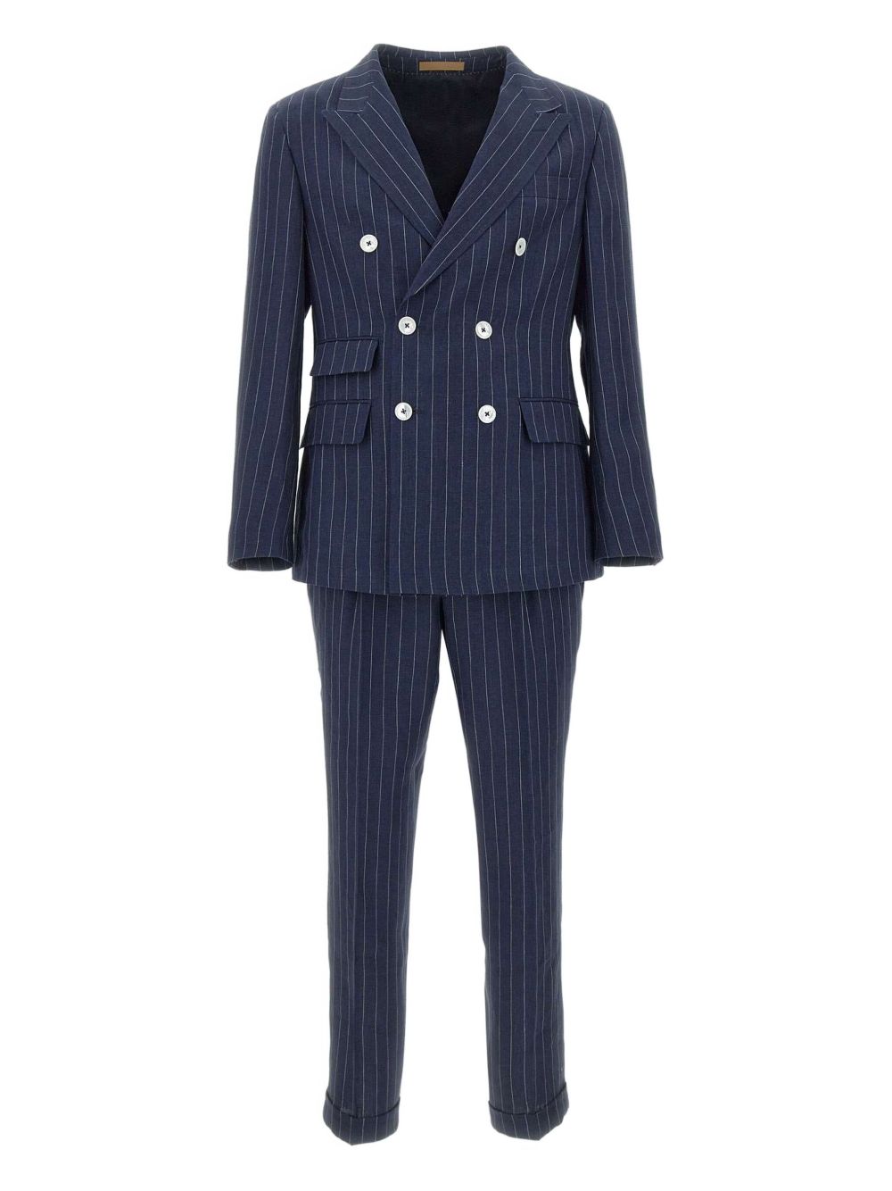 BOSS striped suit - Blue