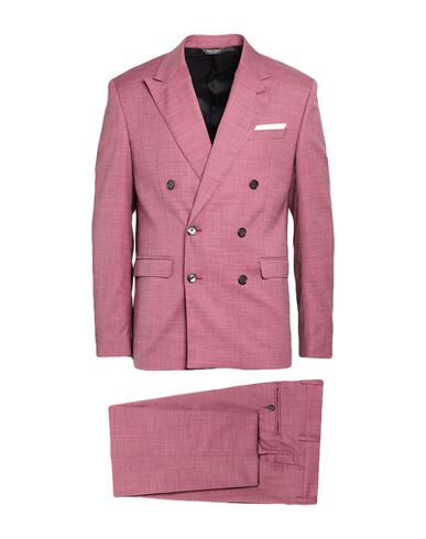 Man Suit Antique rose Size 42 Polyester, Viscose, Elastane
