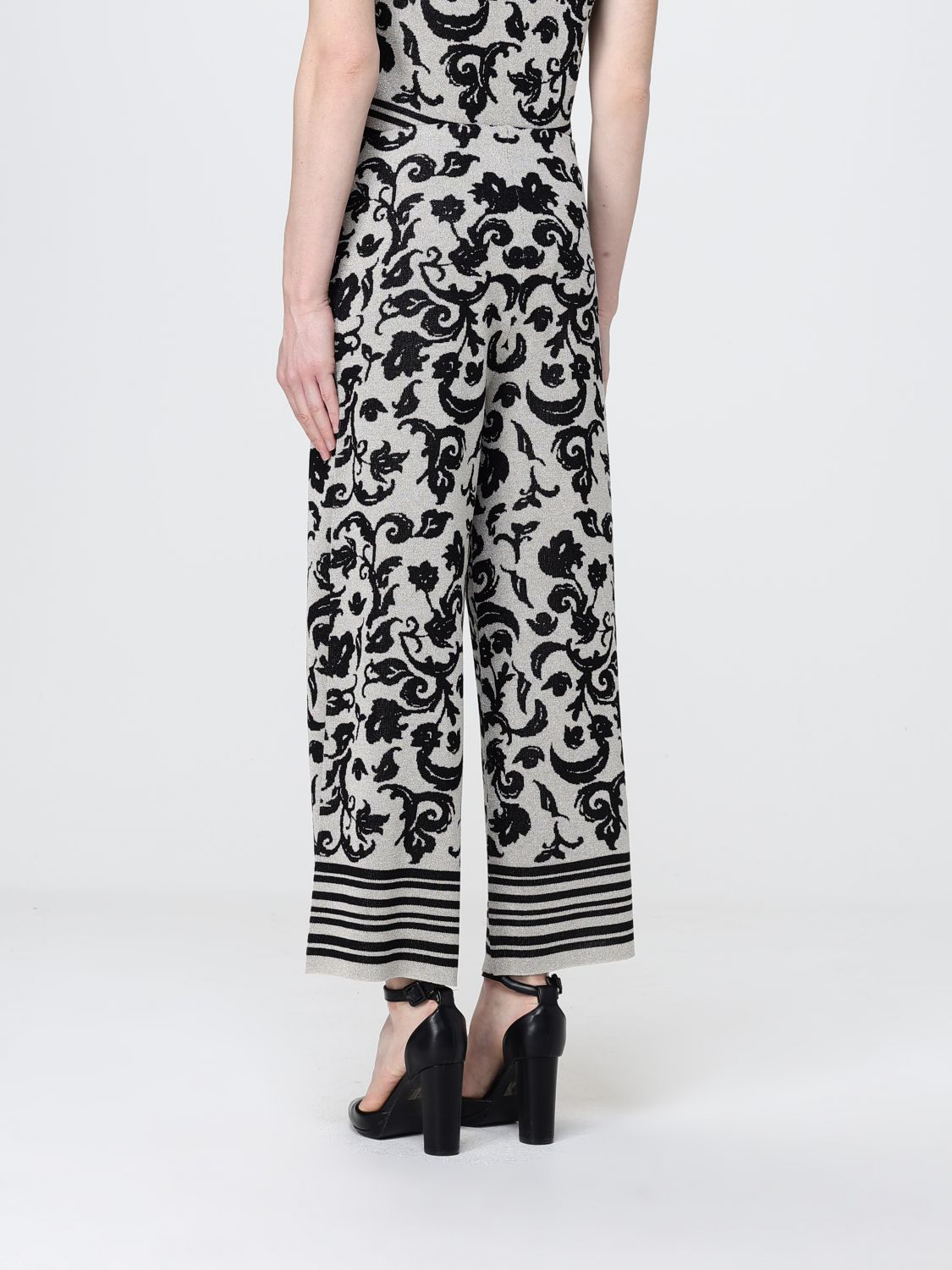 Pants Woman color Silver