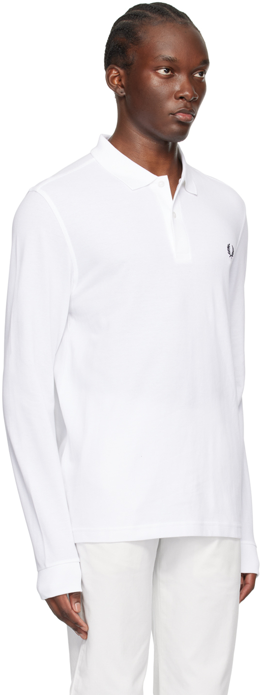 Fred Perry White M6006 Polo