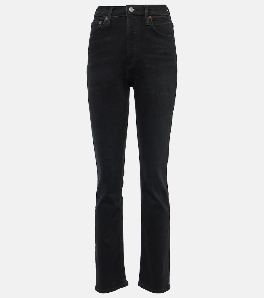Freya high-rise slim jeans