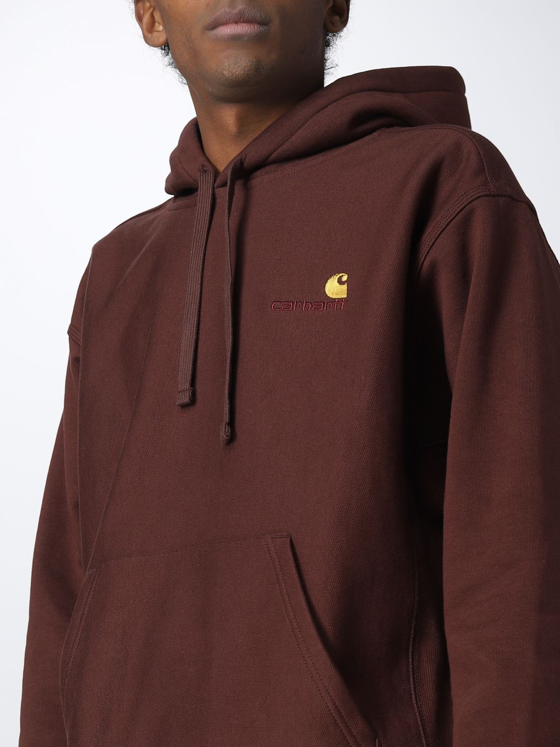 Sweatshirt Men color Burgundy