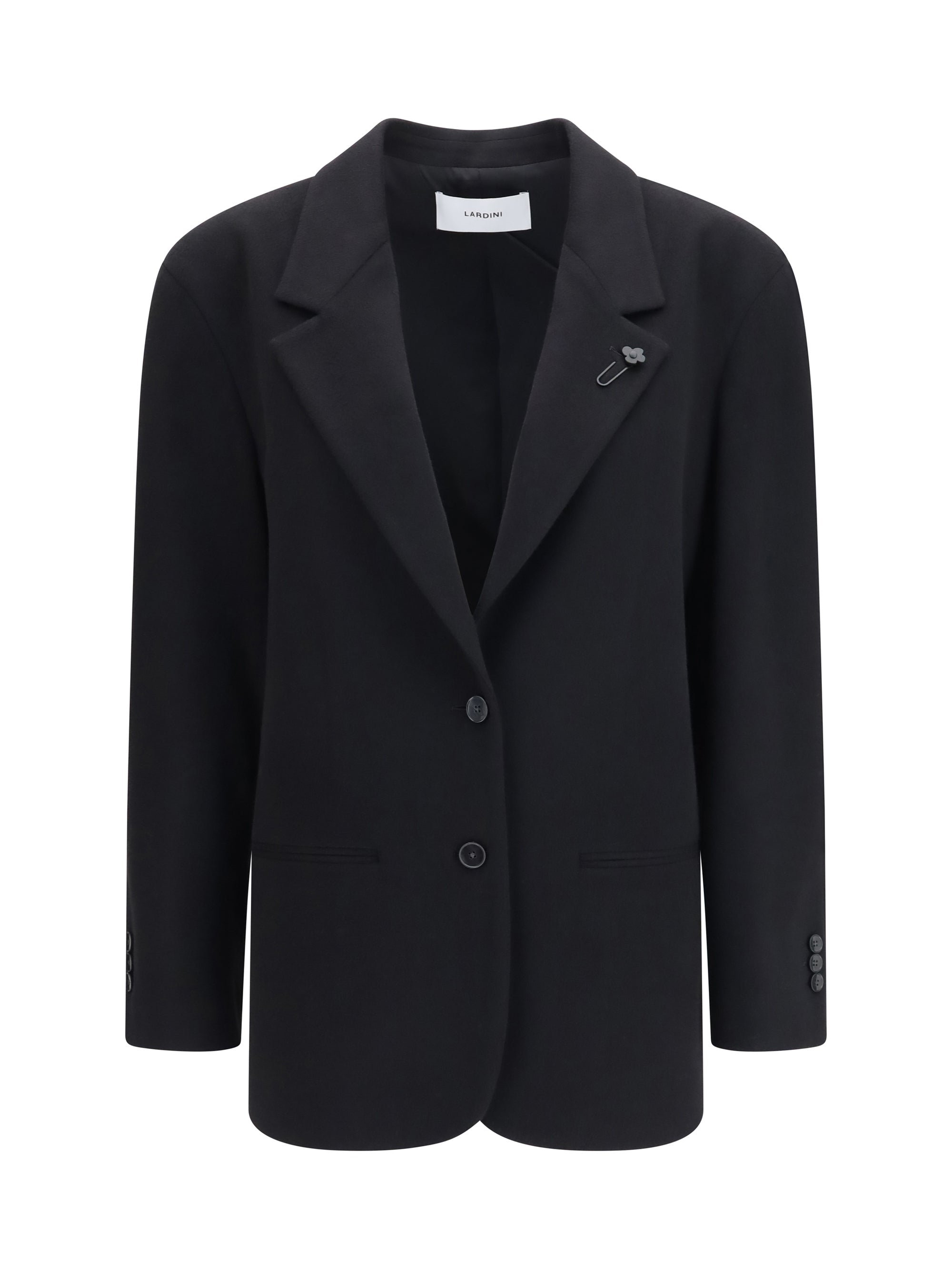 Cashmere Blazer — Black