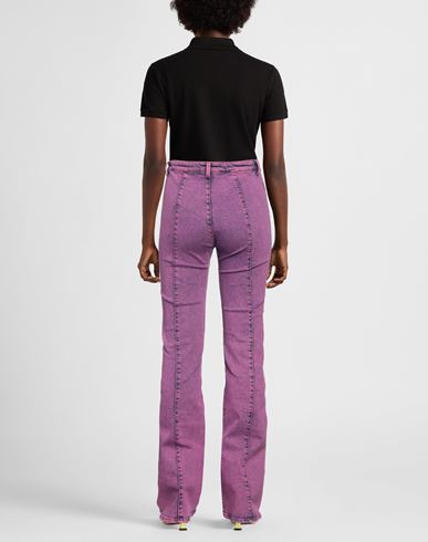Woman Jeans Purple