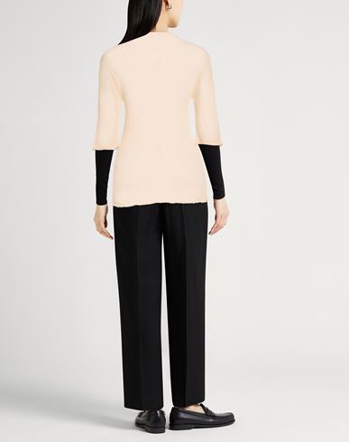 Crème Woman Cardigan Beige Size M Acrylic, Merino Wool, Viscose