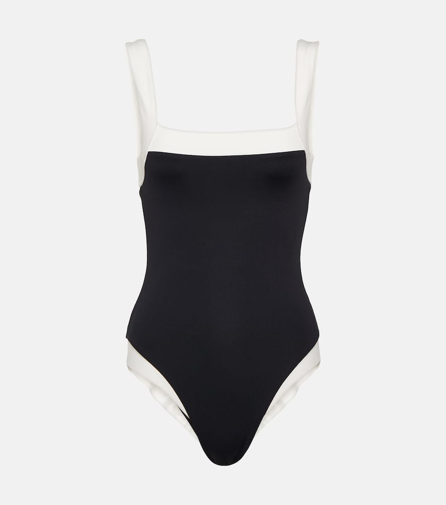 Bianco Maillot square neck swimsuit