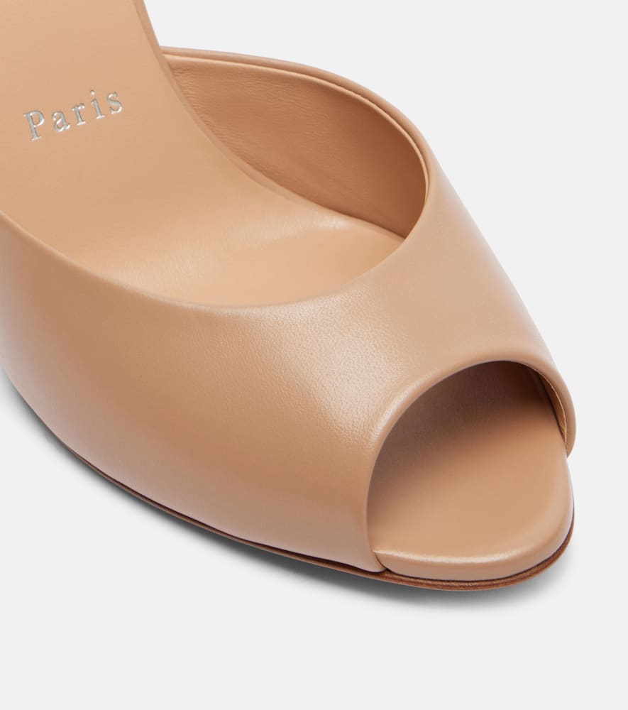 Me Dolly 85 leather mules