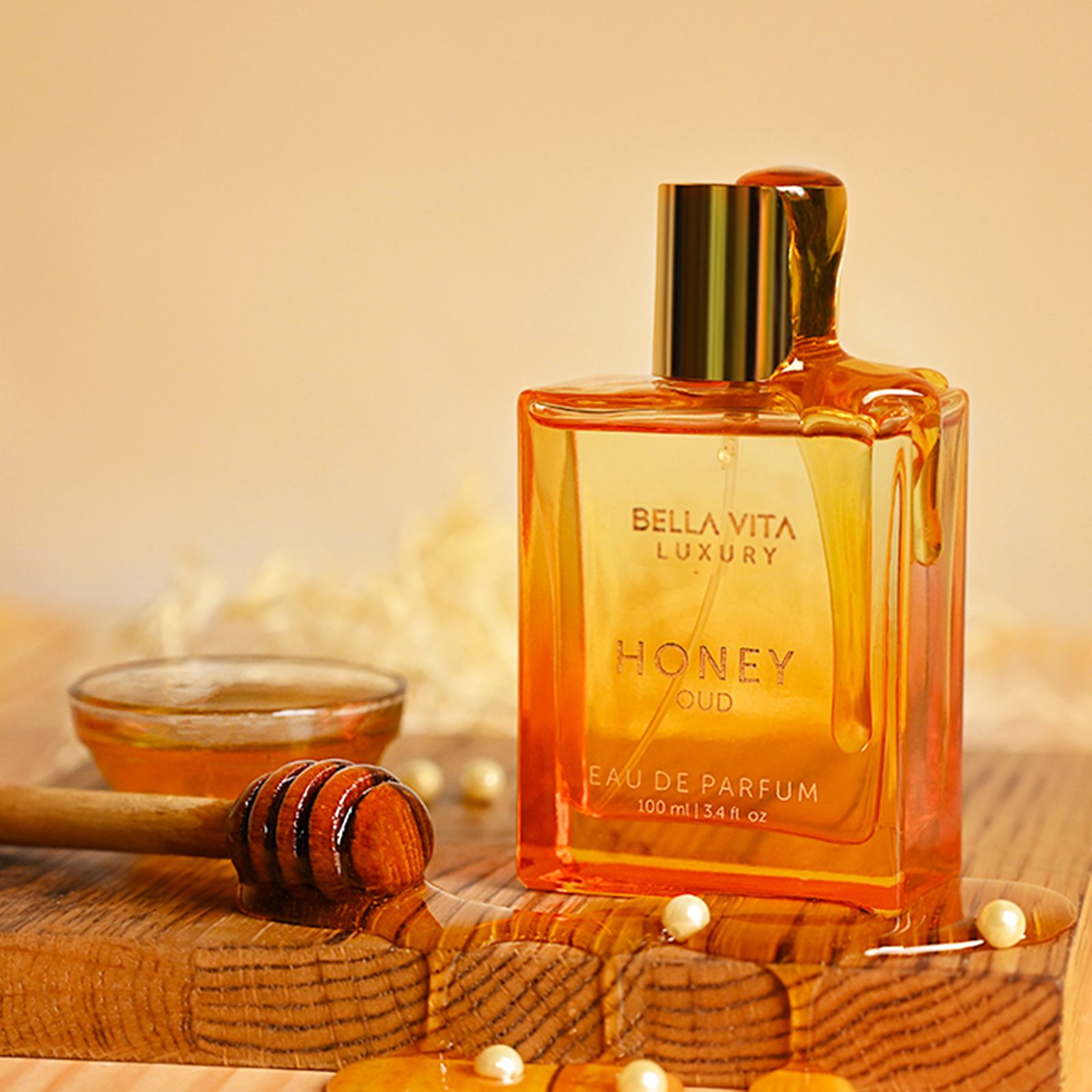 Bellavita Luxury Honey Oud 200Ml Edp - Pack
