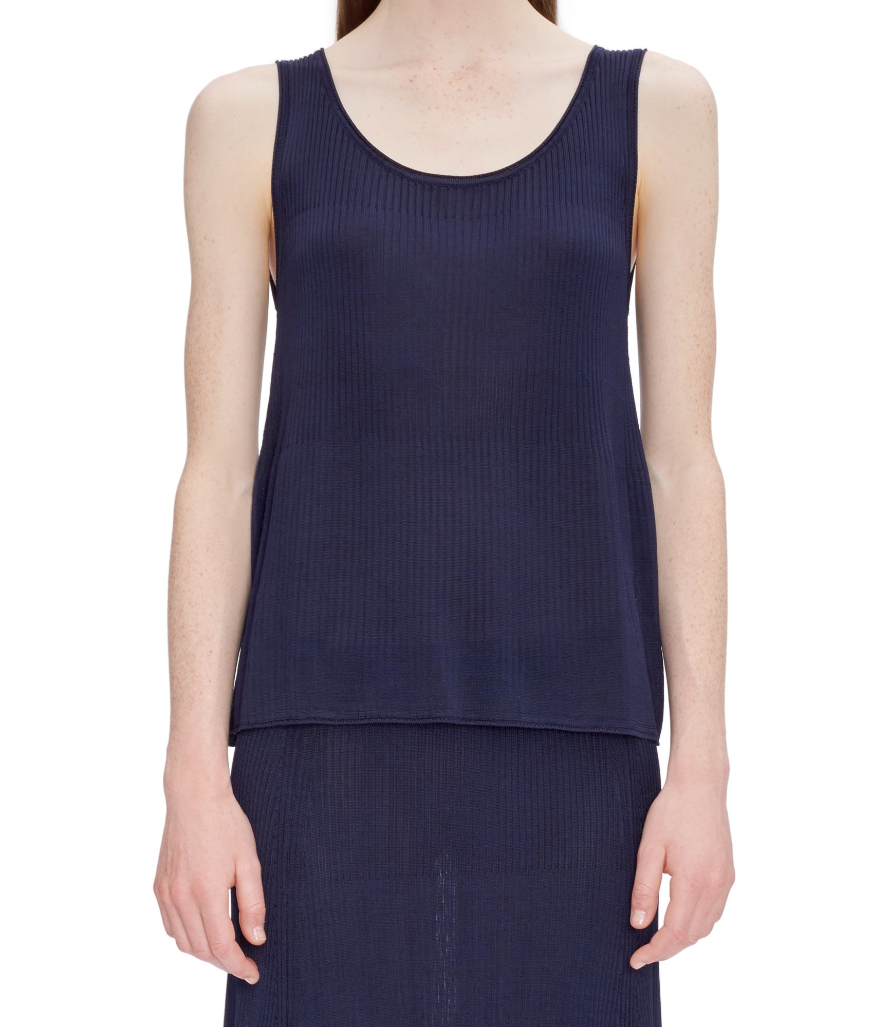 A. P.C. Calista top XS IAK - Dark navy blue