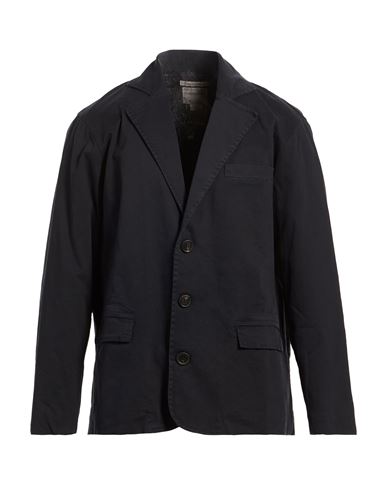 Man Blazer Blue Size XL Cotton, Elastane