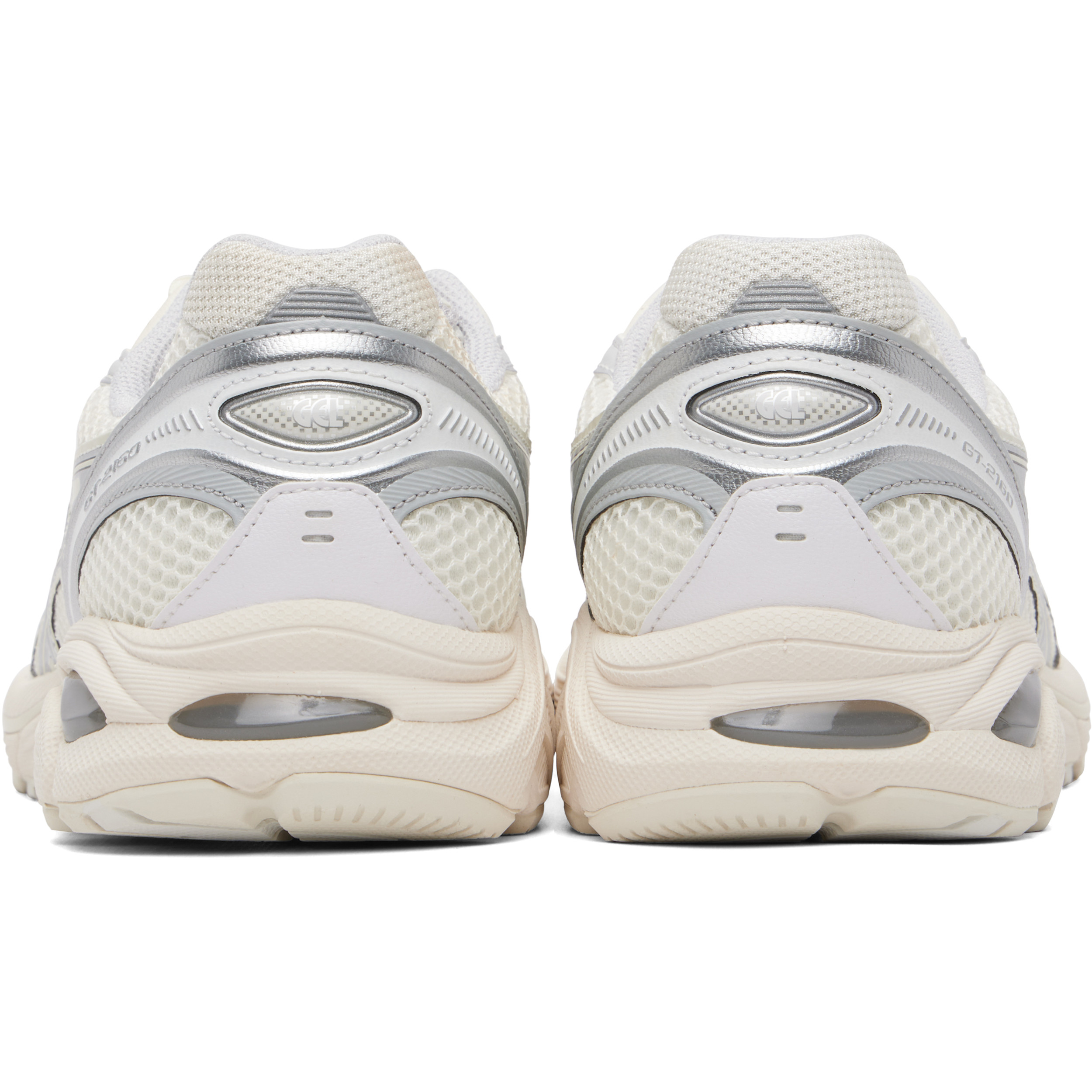 White & Silver GT-2160 Sneakers