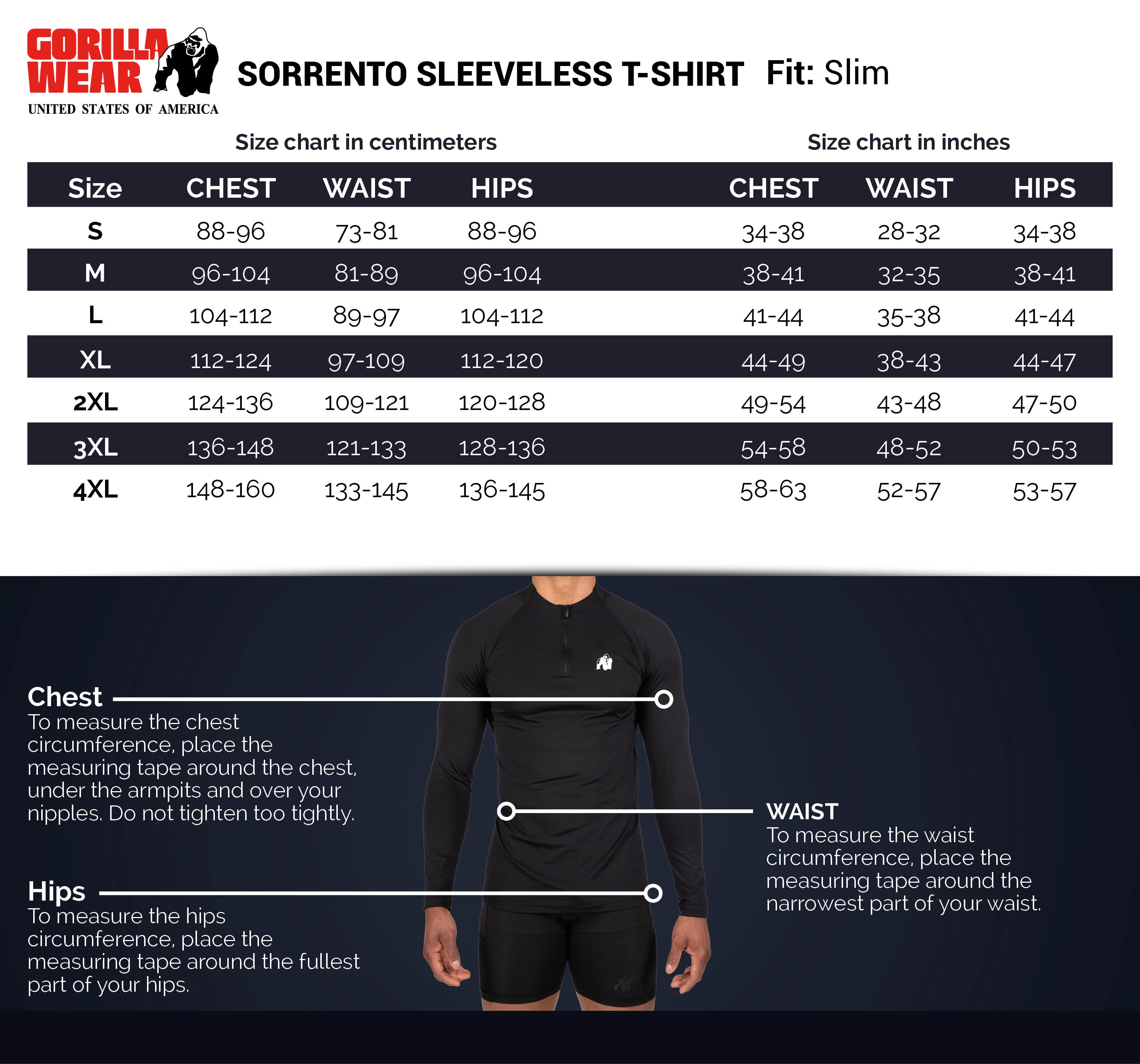 Sorrento Sleeveless T-Shirt - Gray