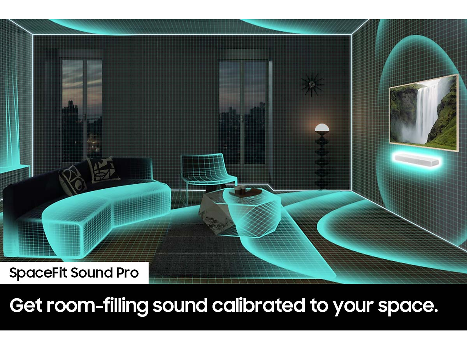 S-series All-in-one 5.0ch. Wireless Dolby ATMOS Soundbar w/ Q-Symphony / HW-S61D