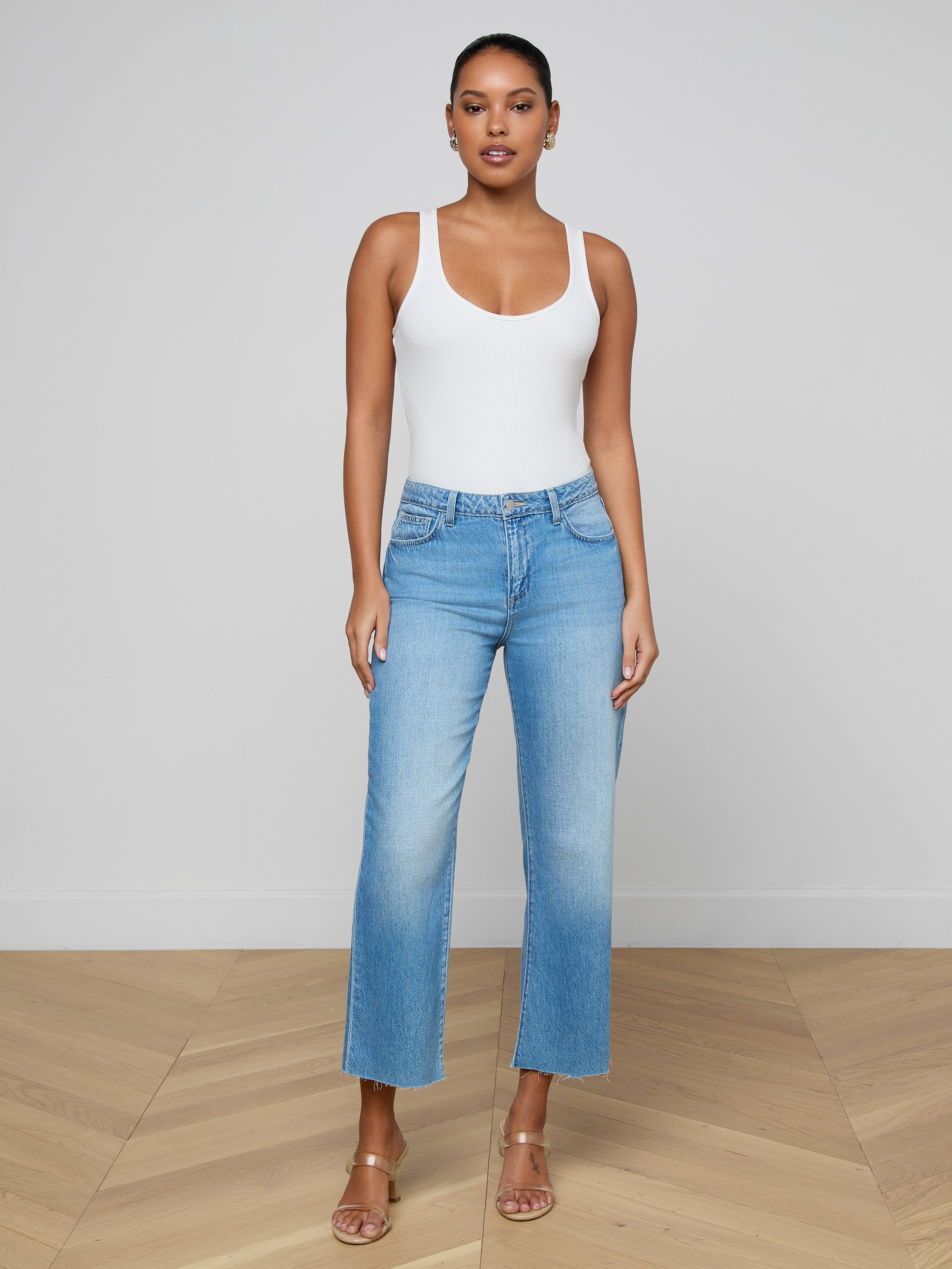 Wanda Cropped Wide-Leg Jean In Anaheim