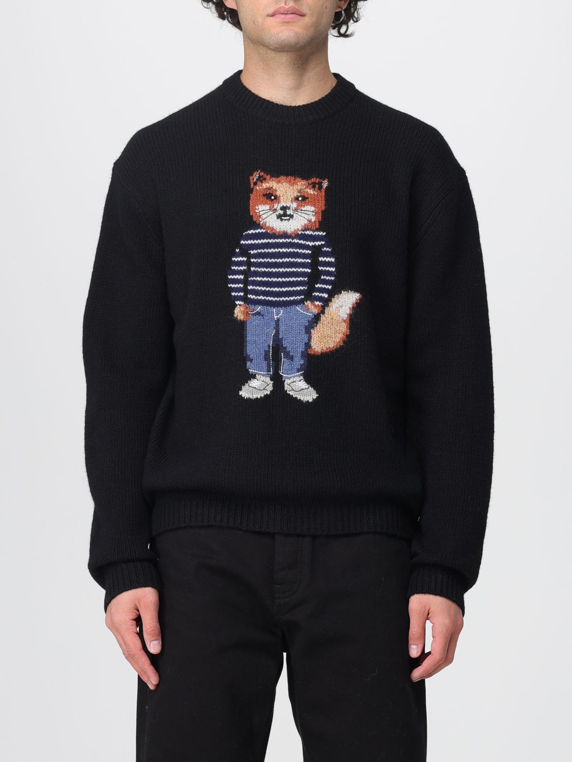Sweatshirt MAISON KITSUNÉ Men color Black