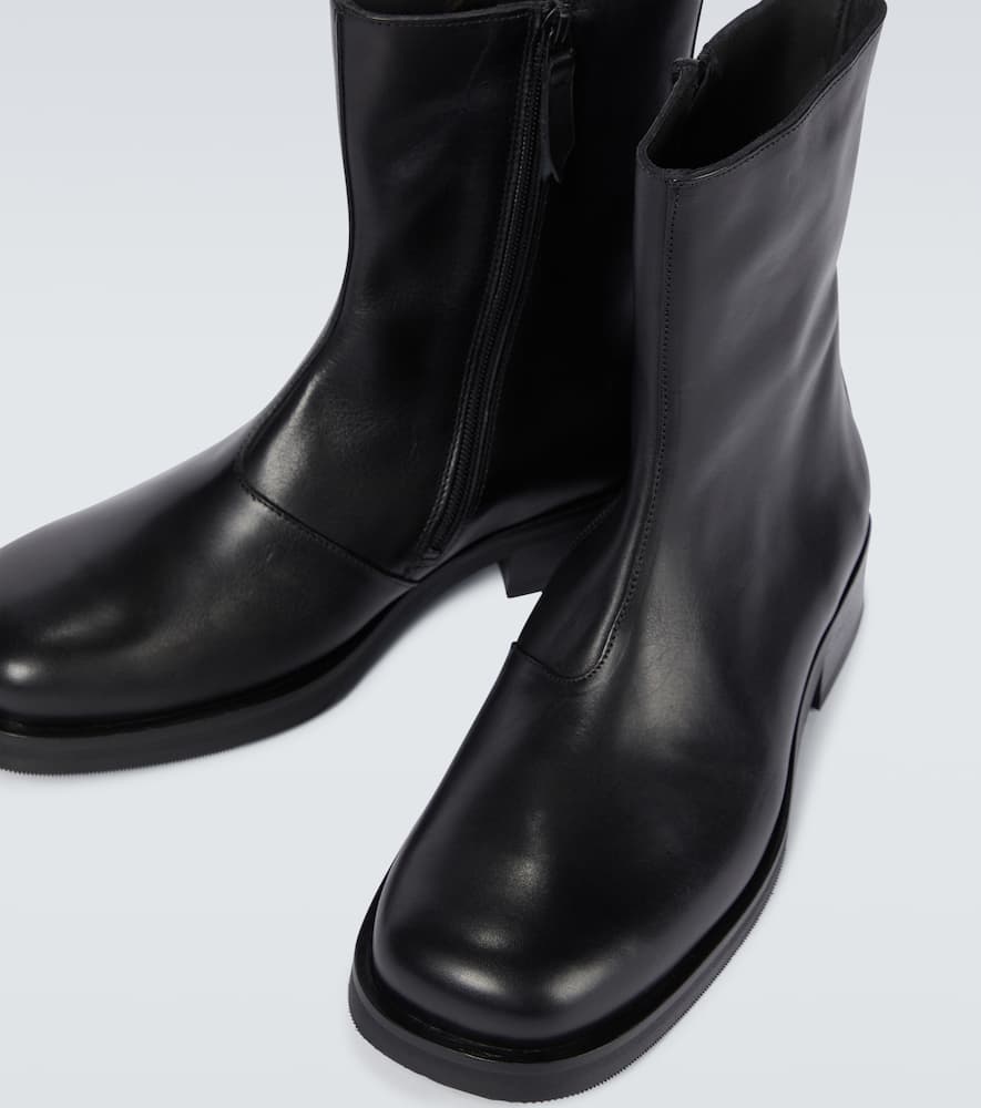 Our Legacy Camion leather Chelsea boots