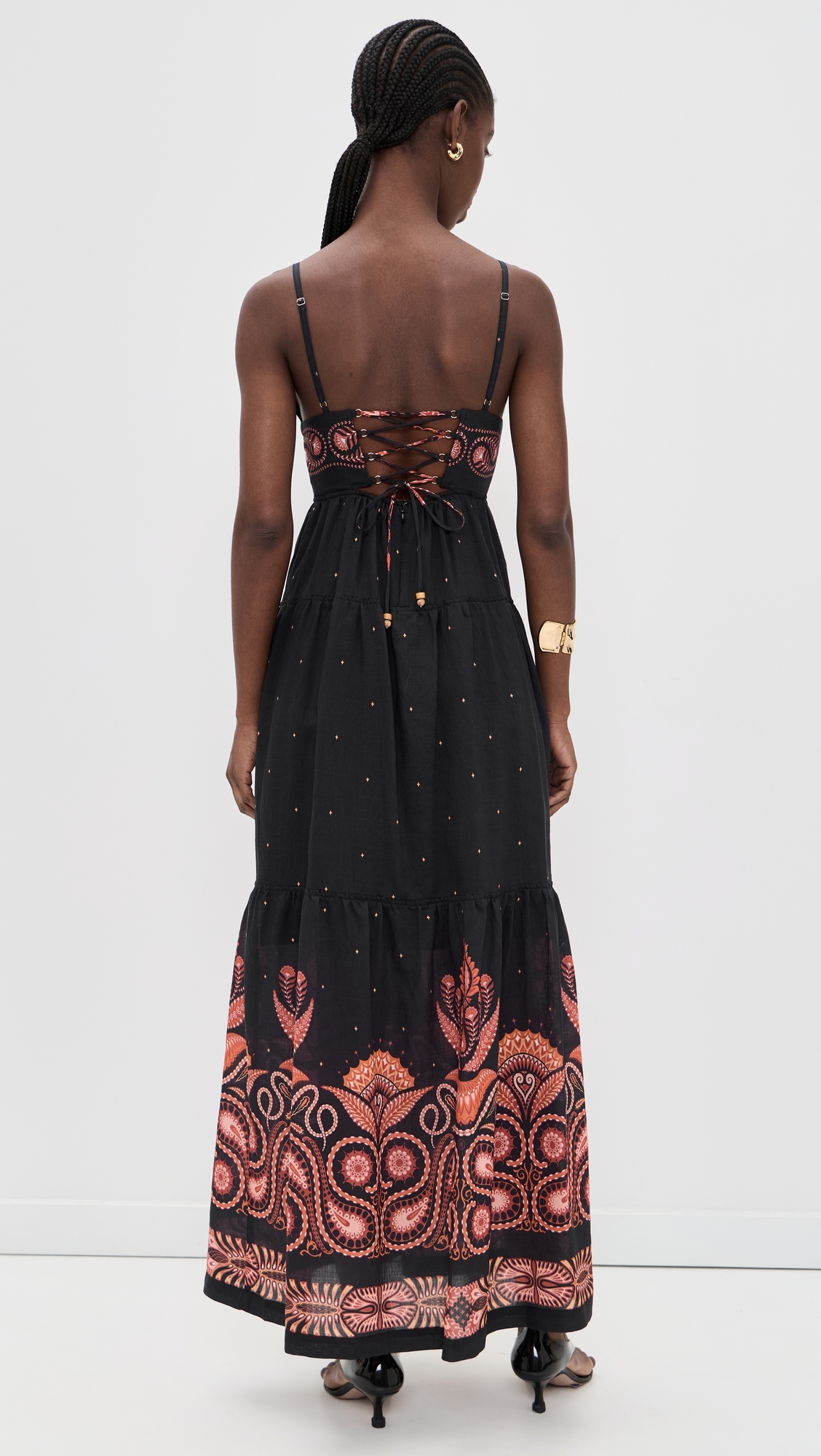 Valor Dress Black Print