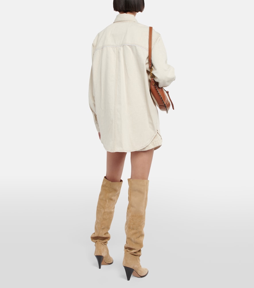 Pearl denim jacket