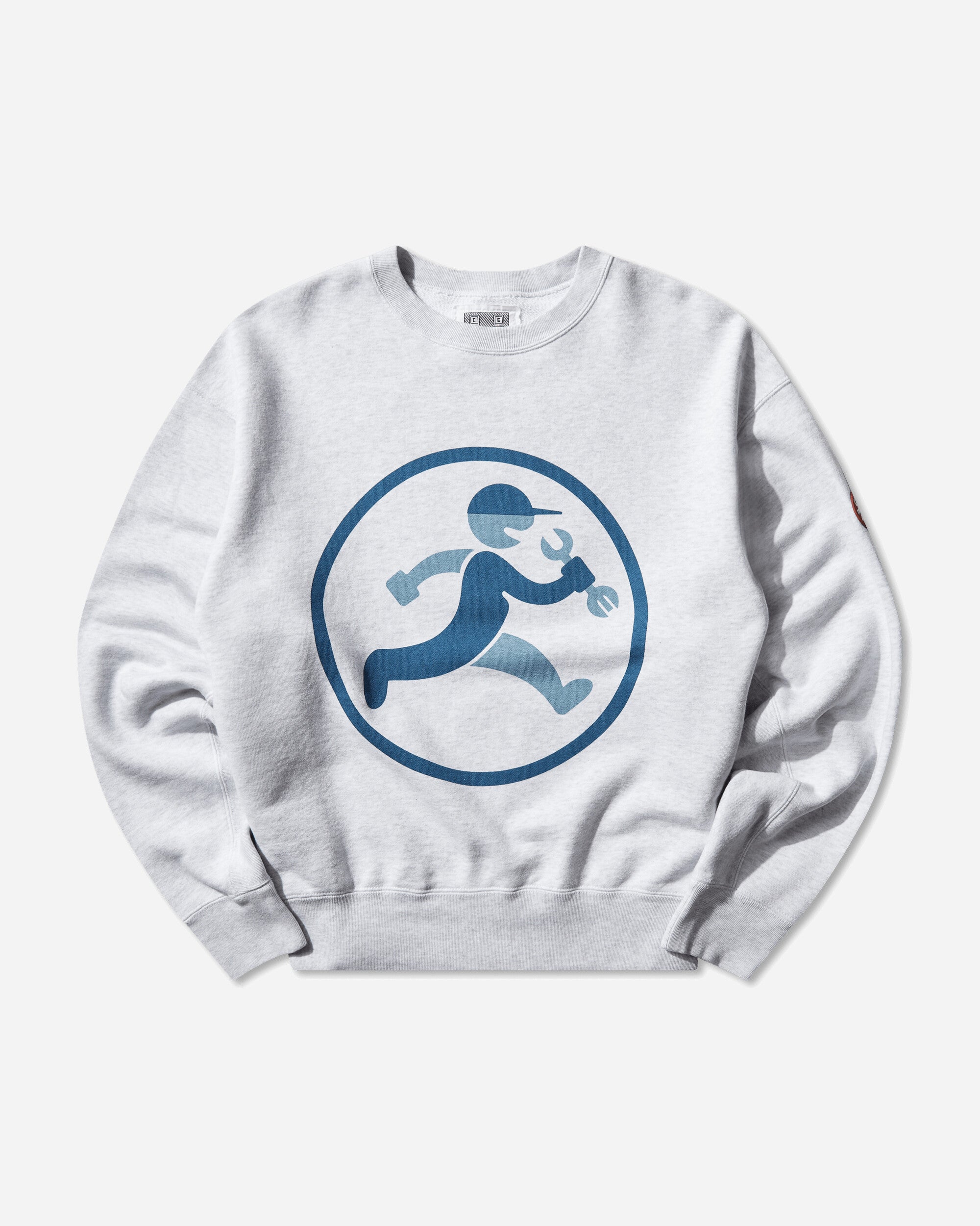 Men s AS HSF-001 Crewneck Sweatshirt Grey