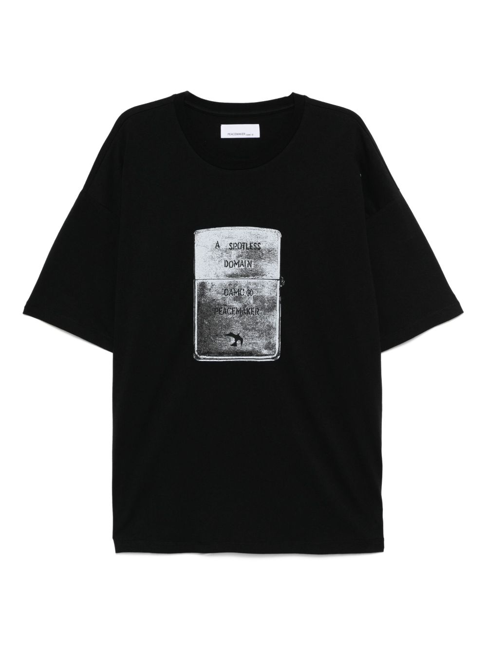 Lighter-printed T-shirt - Black