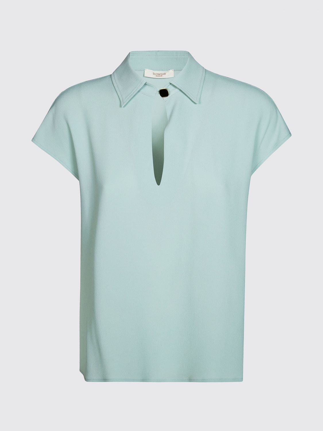 Polo Shirt Woman color Green