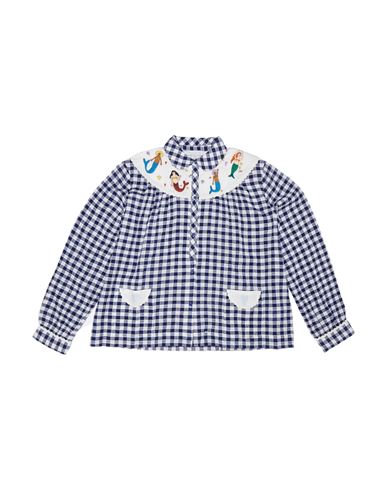 Kid Girl Shirt Midnight blue Size 12 Cotton