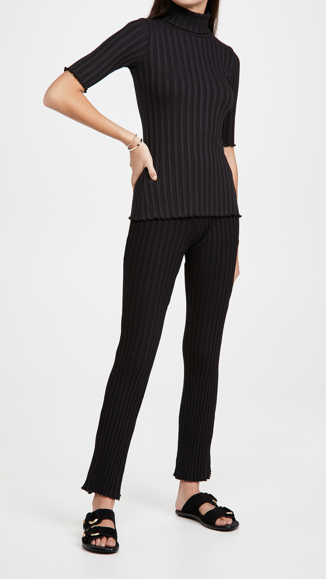 Rib Cyrene Pants