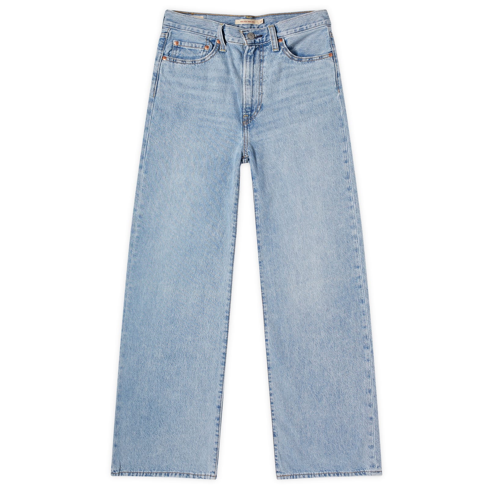Women's Wide Leg Jeans in Blue, Size 29"