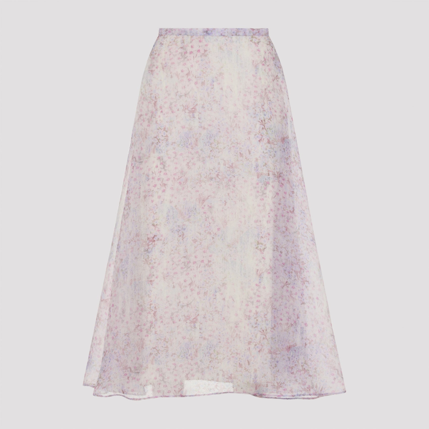 Floral-print Skirt